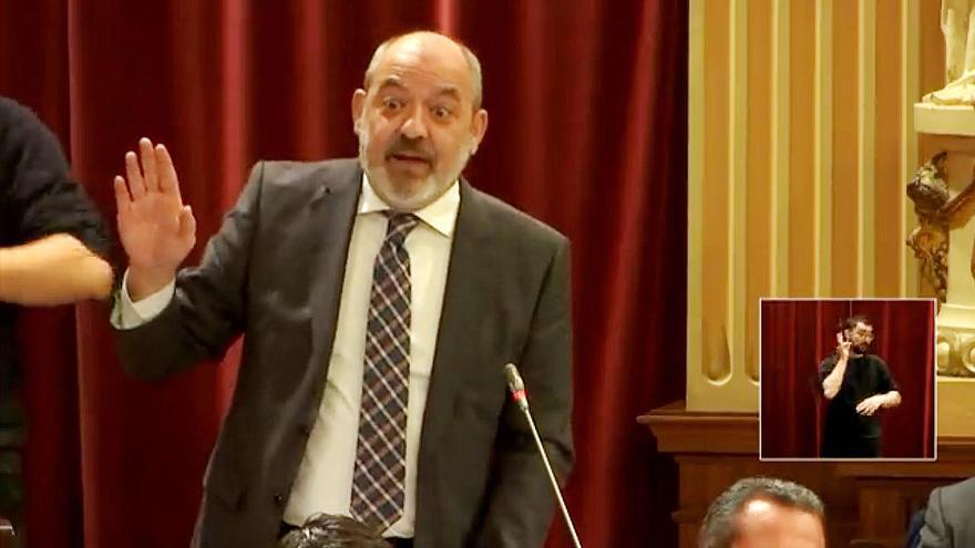 El Parlament amonesta a un diputado de Vox por decir: &quot;Suerte que Armengol solo se fue de copas y no había ni prostitutas ni droga&quot;