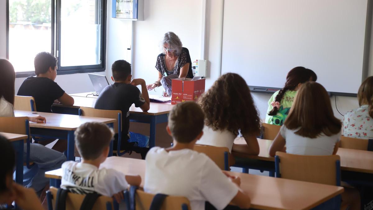 Aulas de Secundaria.