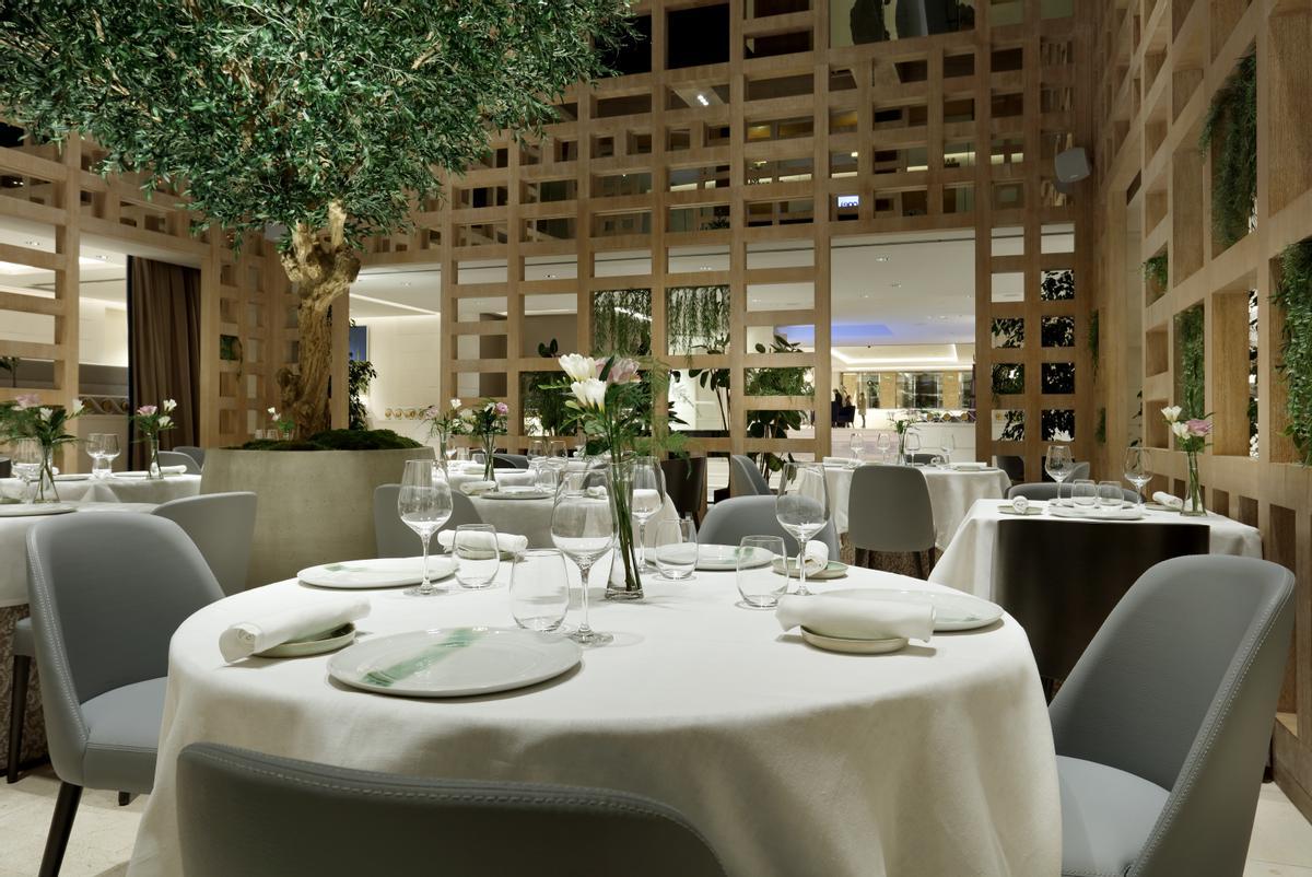 La mejor cocina de mercado en el restaurante La Manzana, hotel Hyatt Regency Hesperia Madrid.