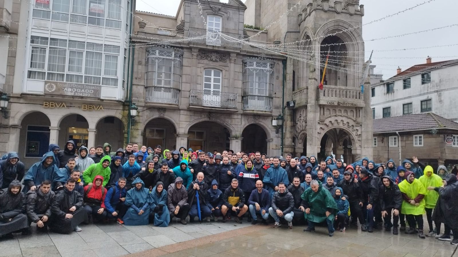 De Porriño a Santiago con la plaza en la mochila