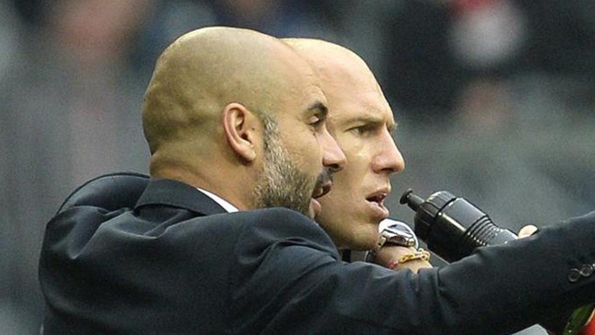 Robben está encantado con Pep Guardiola