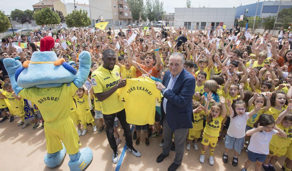 Presentación de Toko Ekambi en el Villarreal CF