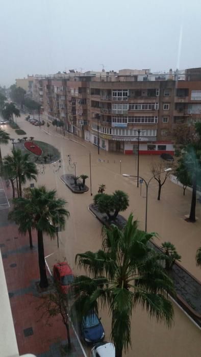 Inundaciones en Estepona.