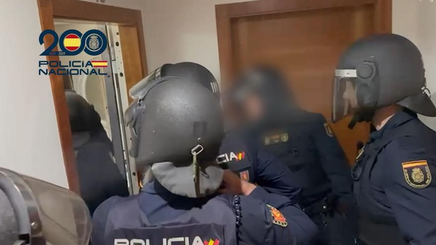 La Policía da por desarticulada la rama del cártel de los Balcanes que introdujo casi una tonelada de cocaína en València