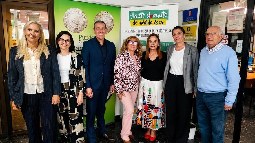 Hemodonación y la Fundación Alejandro Da Silva firman un acuerdo para impulsar la donación de sangre y médula ósea en Canarias