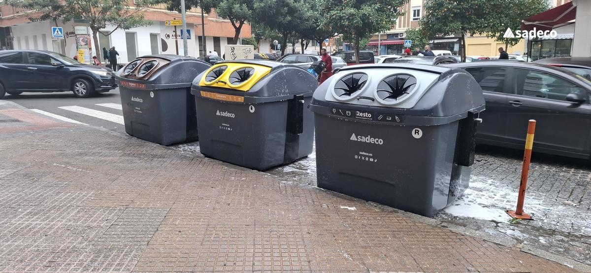 Distintos tipos de contenedores.