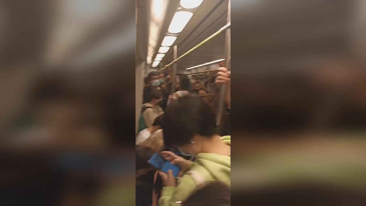 Retrasos en Metrovalencia tras un arrollamiento en la estación de Xàtiva