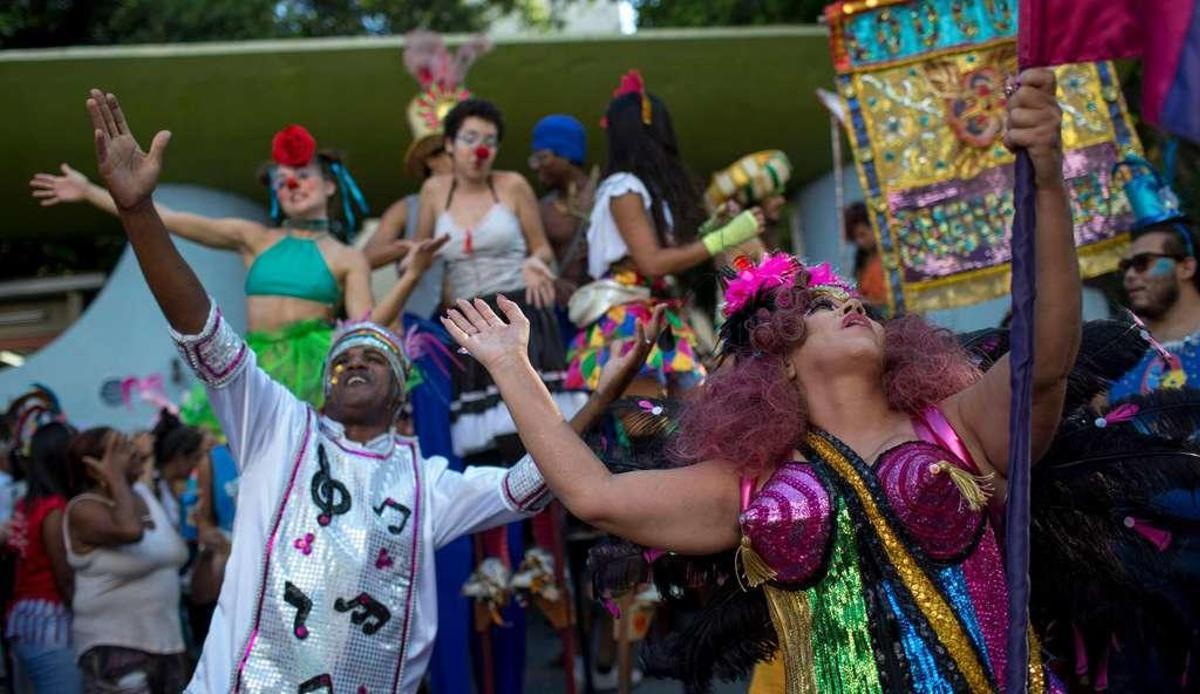 El loco Carnaval de Río de Janeiro