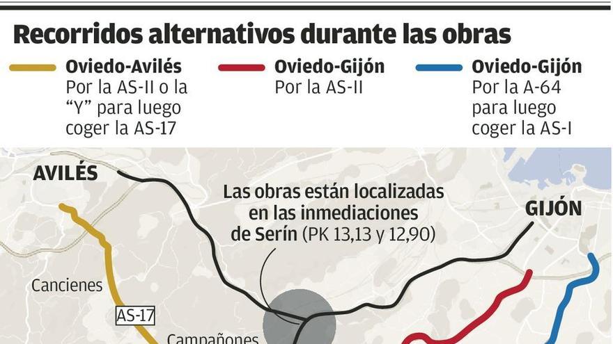 Obras en la &quot;Y&quot;, otra vez en día laborable