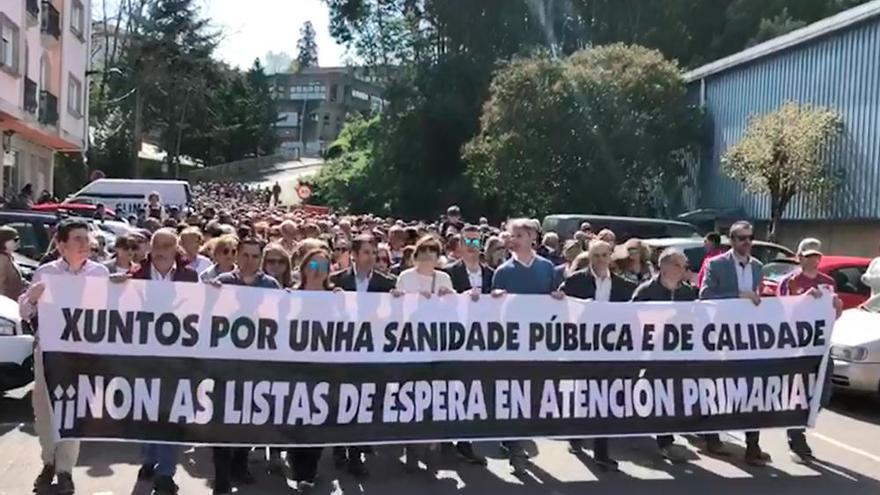 Más de 2.500 personas reclaman un centro de salud en O Grove