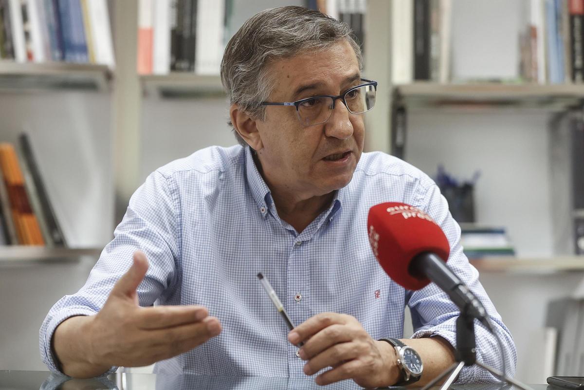 El Conseller de Cultura, José Antonio Rovira.