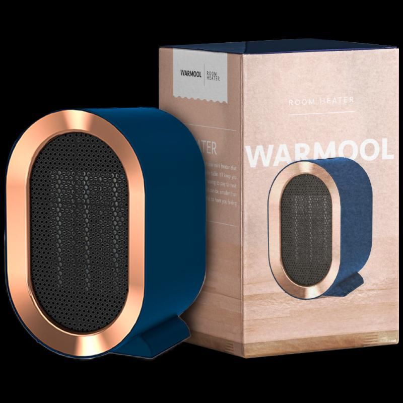 El calentador de Warmool es perfecto para habitaciones pequeñas