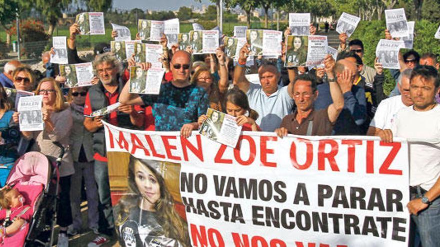 Un centenar de personas se moviliza en recuerdo de Malén Ortiz