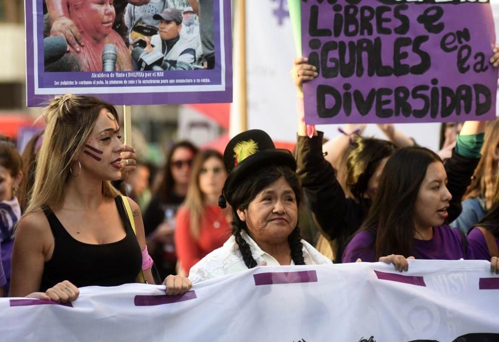 8M en Murcia (manifestación de la tarde)