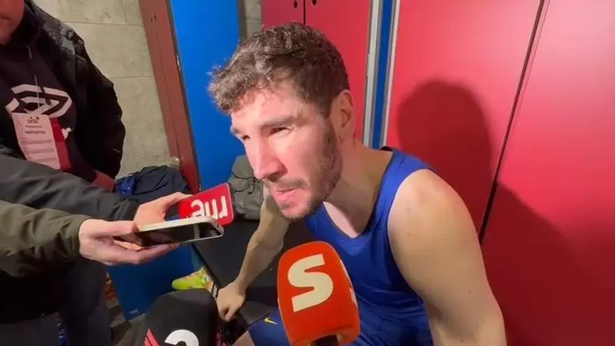 Darío Brizuela: “Las sensaciones son malas, ha sido un día de mierda y un partido muy malo”