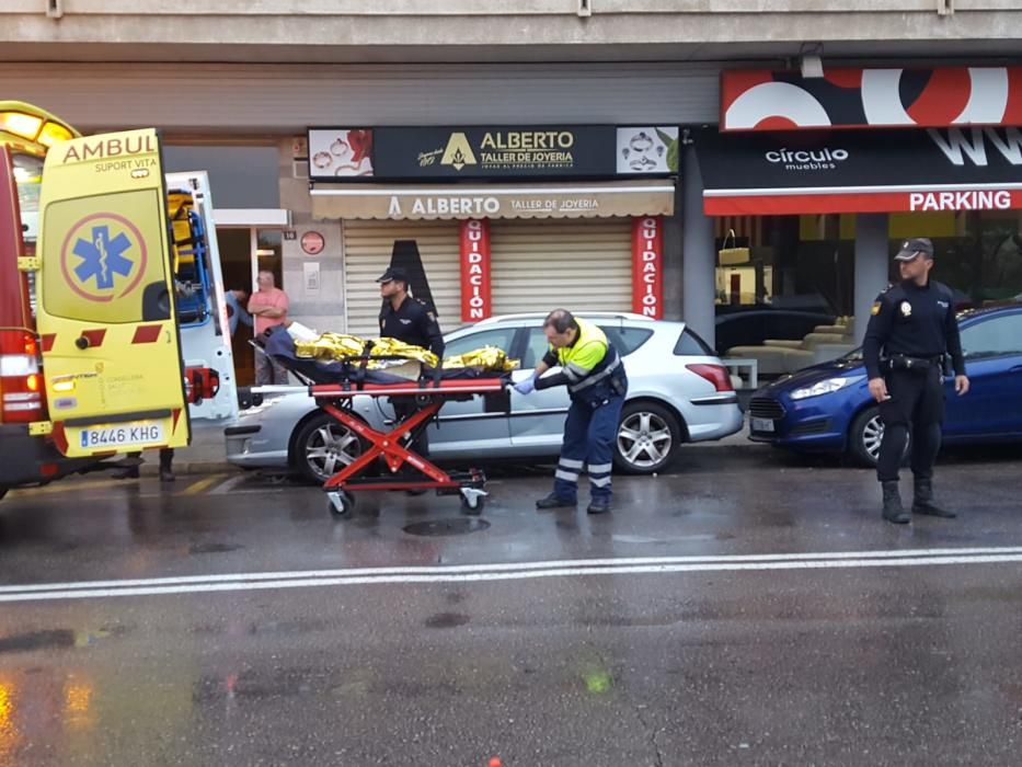 Una mujer sufre graves quemaduras en la explosión de un bar de Palma