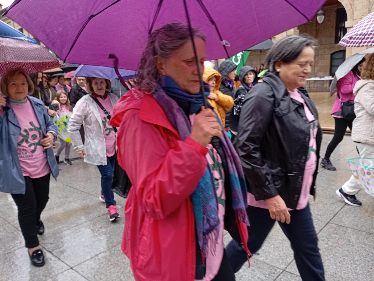 Avilés se moja por la Igualdad: así fue la marcha del 8M de este sábado