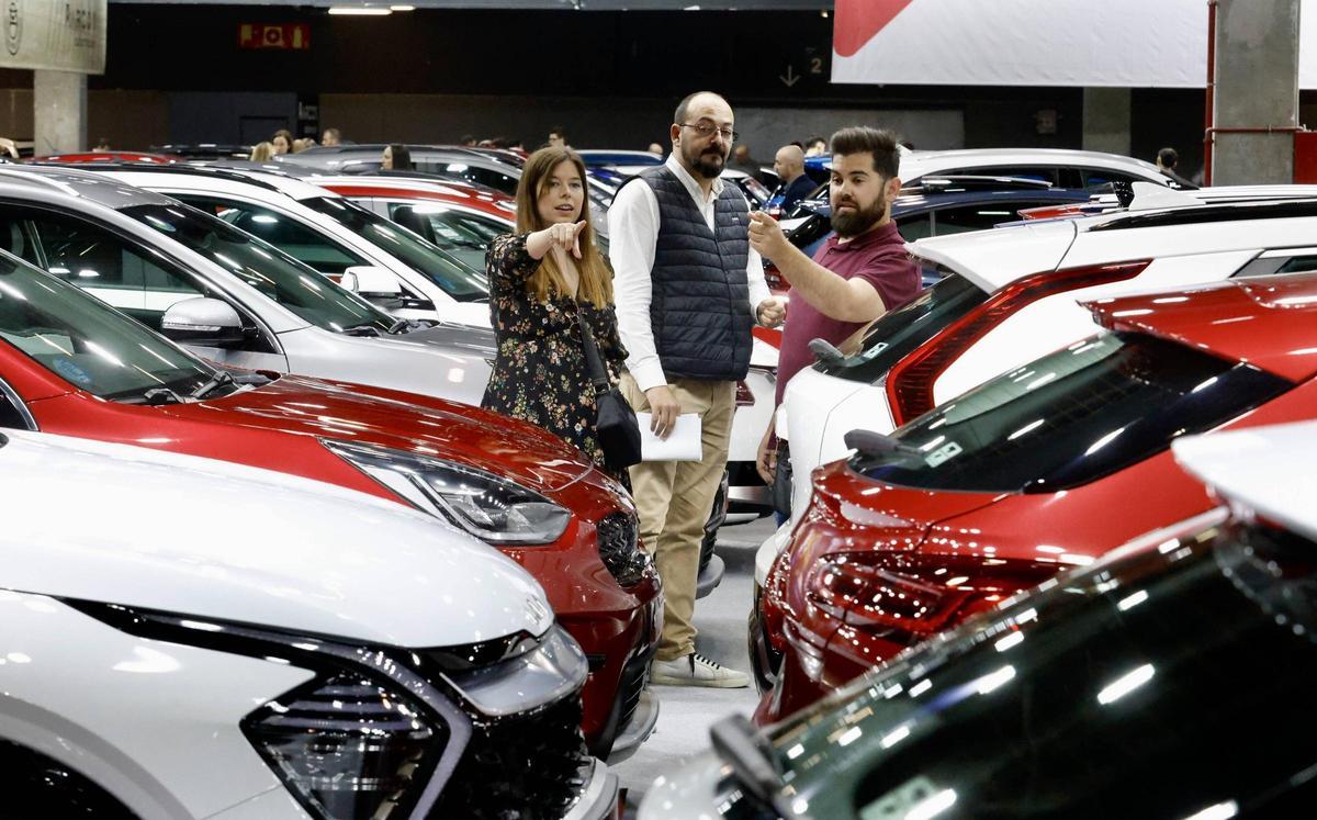Imagen de archivo de la Feria del Vehículo de Ocasión en València.
