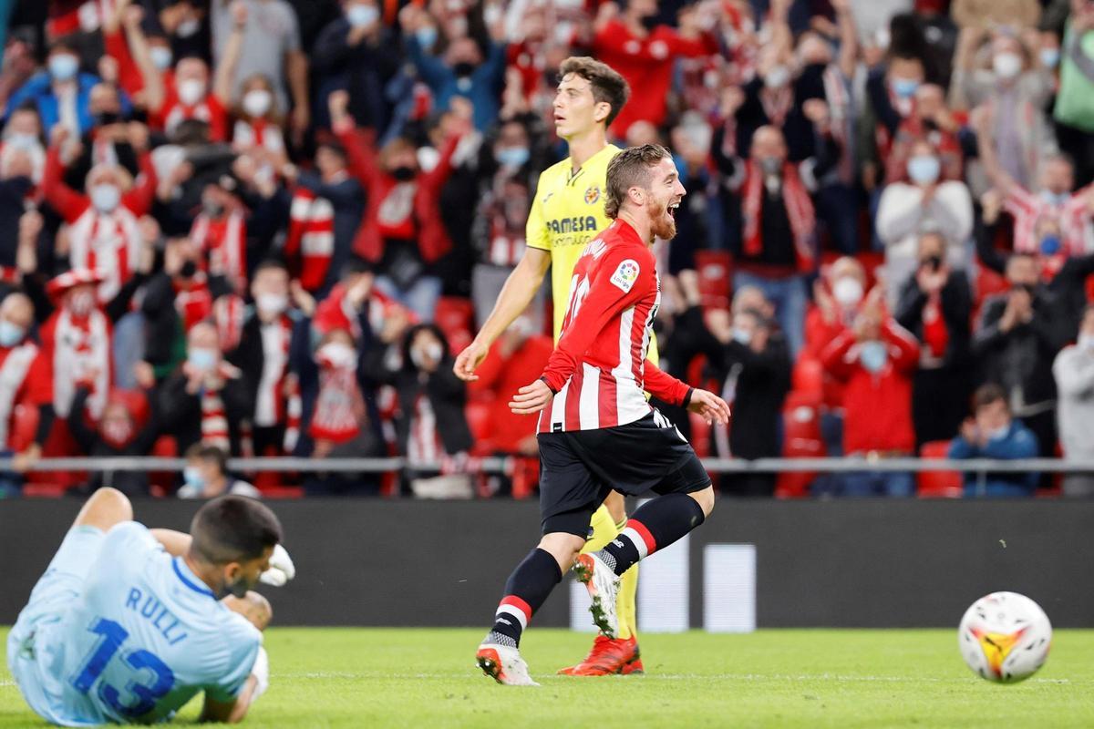 El Submarino claudicó en San Mamés (1-0) en el debut en Liga de Setién.