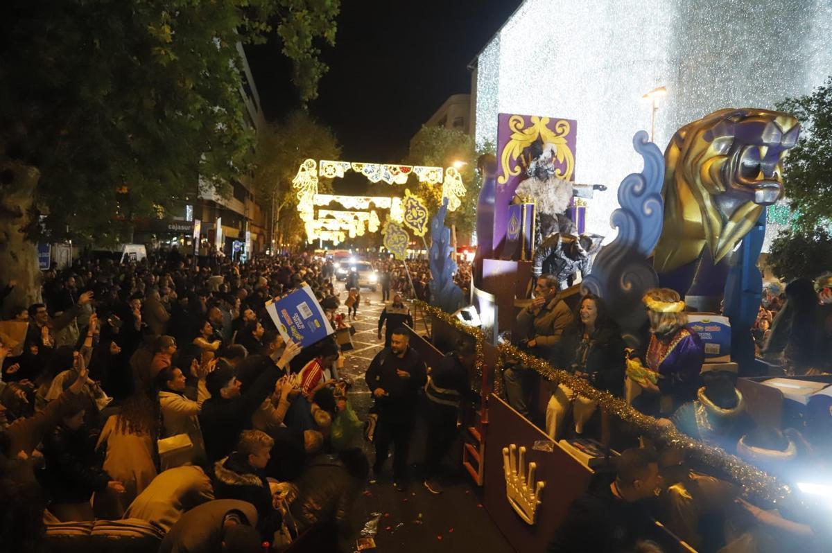 Los Reyes Magos en Ronda de los Tejares.