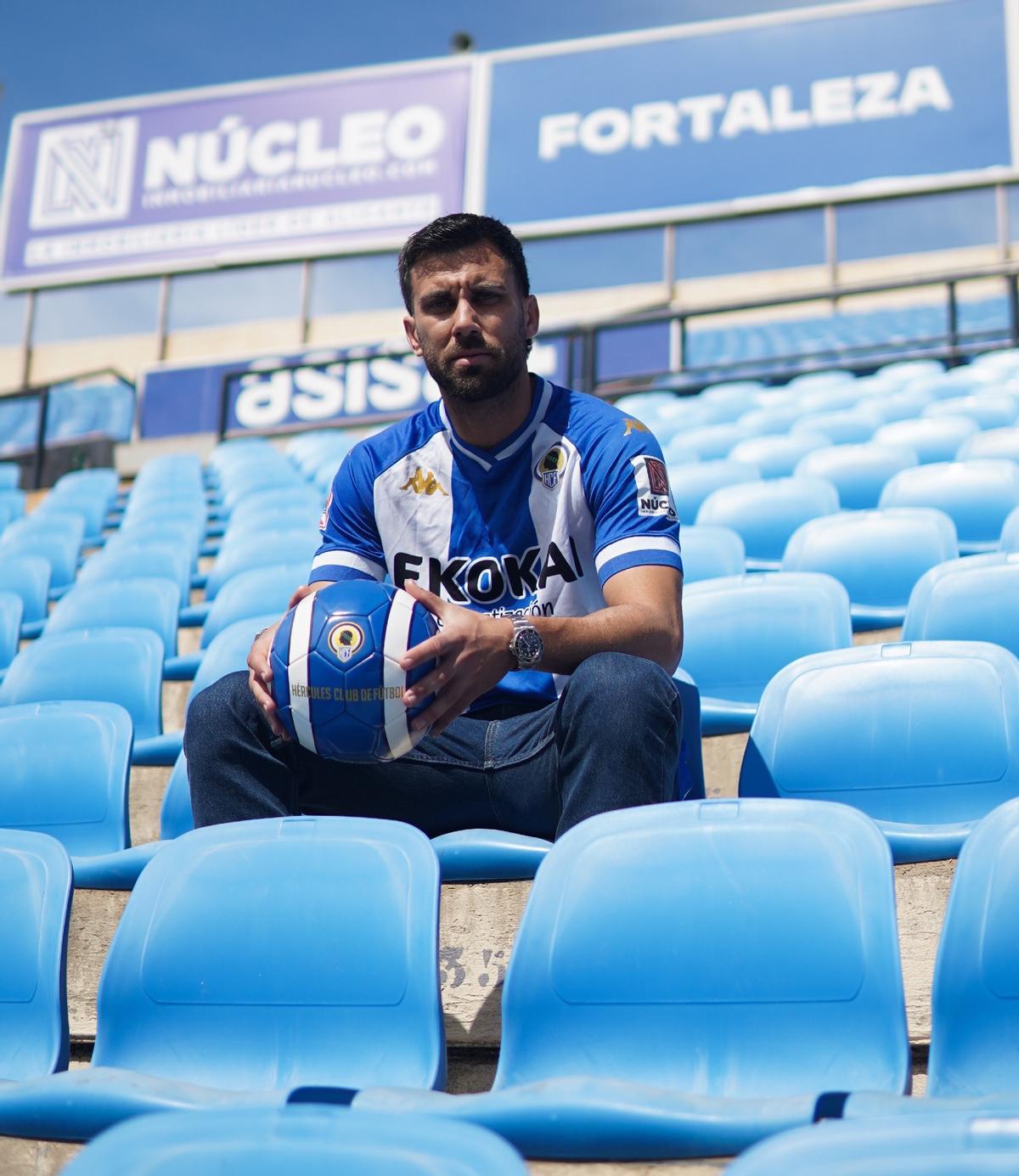 Fede Vico en el Rico Pérez, este miércoles.