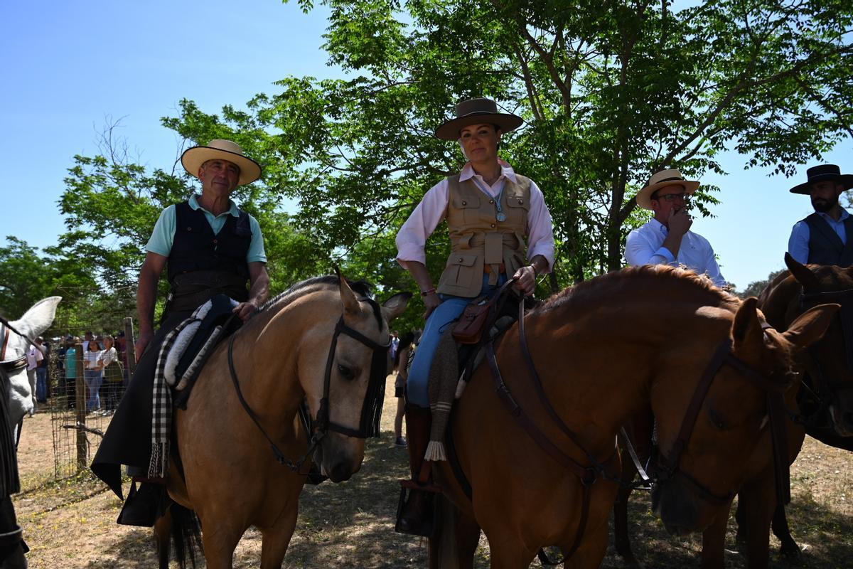 Eustaquio Piñero es actualmente el jinete que más tiempo lleva haciendo el camino a caballo.