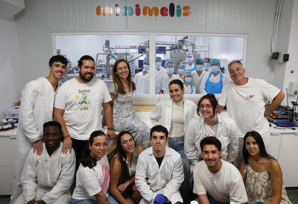 El equipo de Minimelis.