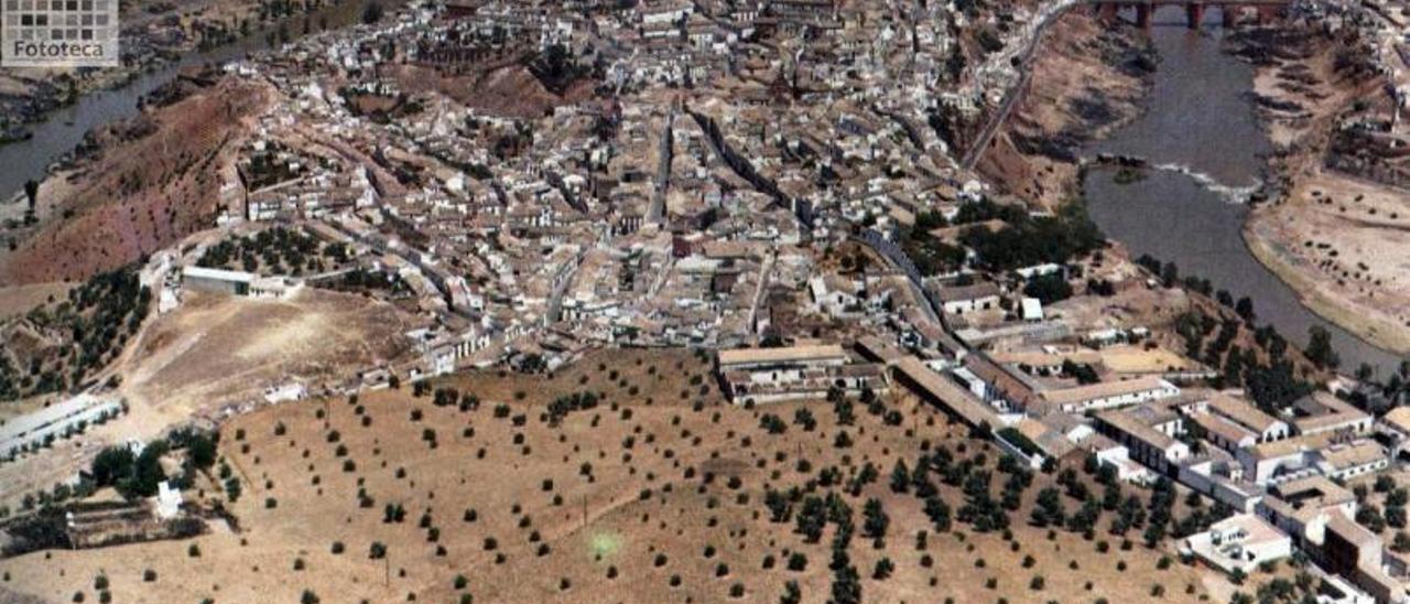 Vista aérea del Palomarejo, donde se intervendrá con el georradar.