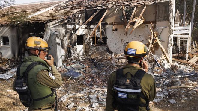 Así ha quedado el kibbutz Be'eri, en Israel, atacado por Hamás