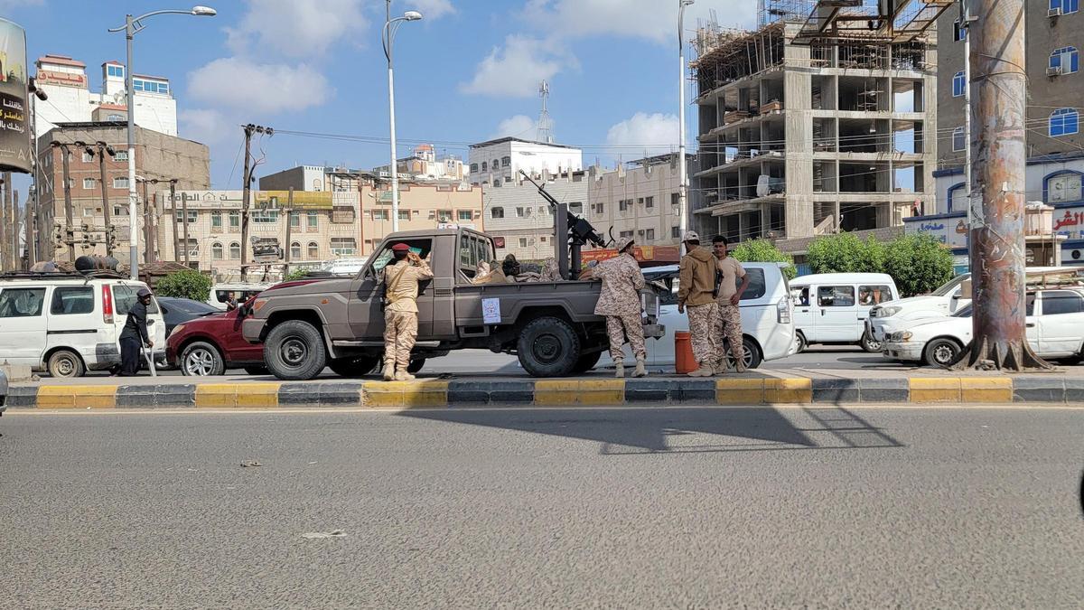 Soldados en la ciudad yemení de Adén