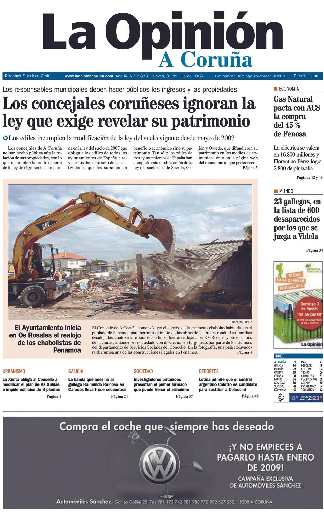 Las portadas destacadas de LA OPINIÓN en sus 25 años que puedes encontrar en la exposición de La Marina