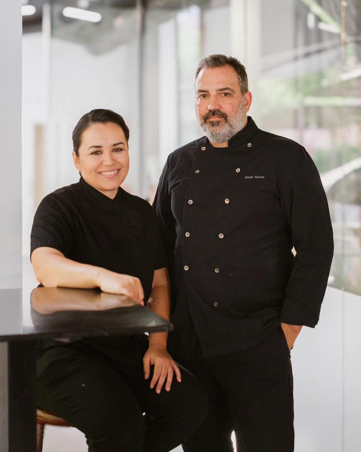 Alexis García y Marlene hernández, responsables de la pastelería 100% Hojaldre de Santa Cruz