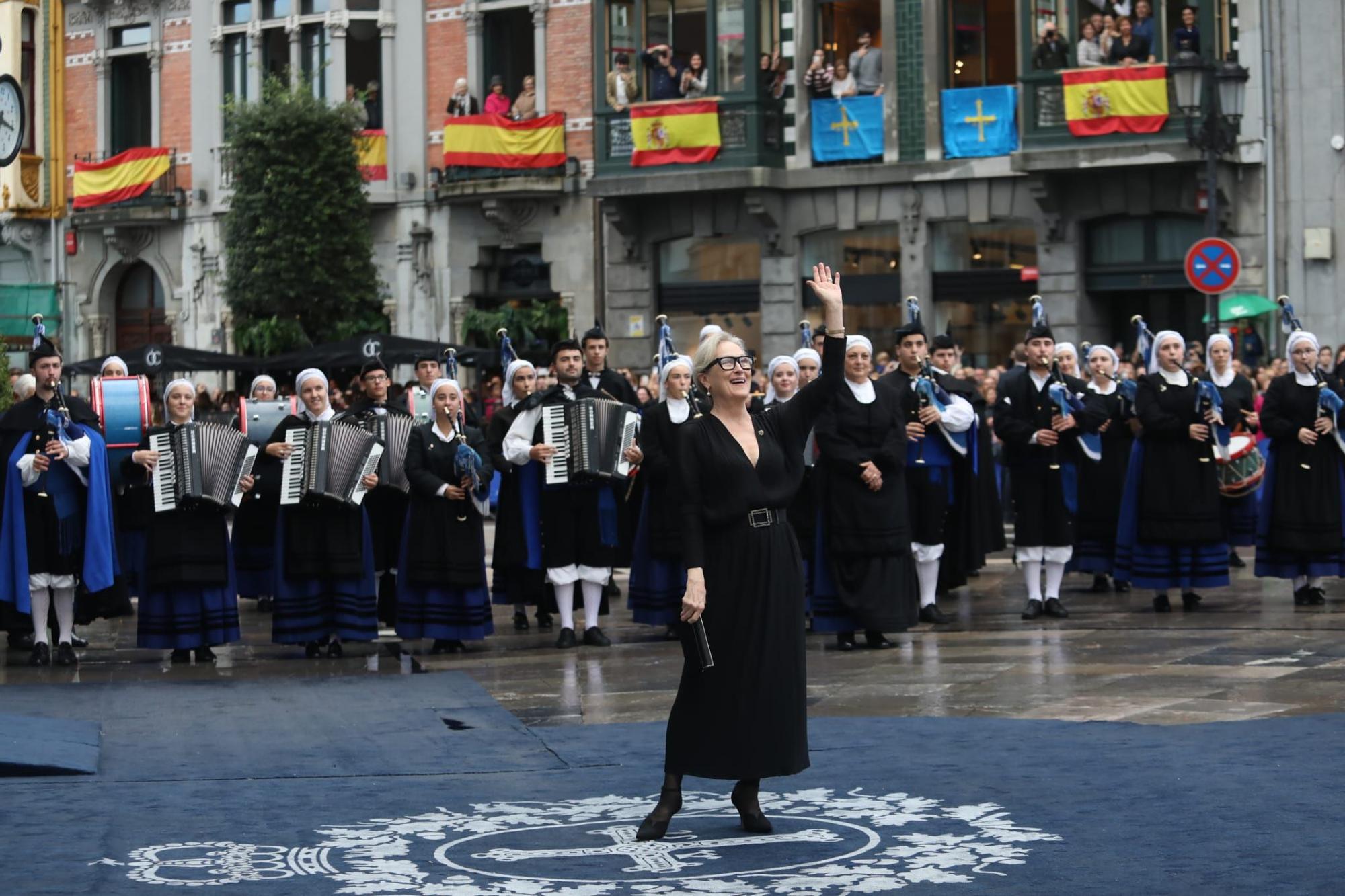 EN IMÁGENES: Así fue la alfombra azul de los Premios Princesa de Asturias 2023