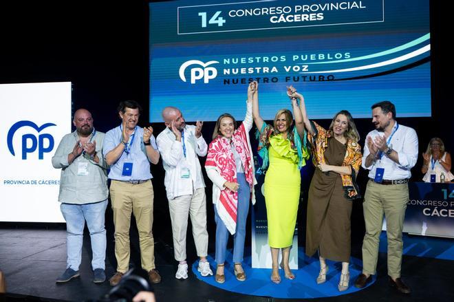 Fotogalería | Las imágenes del XIV Congreso Provincial del PP en Cáceres