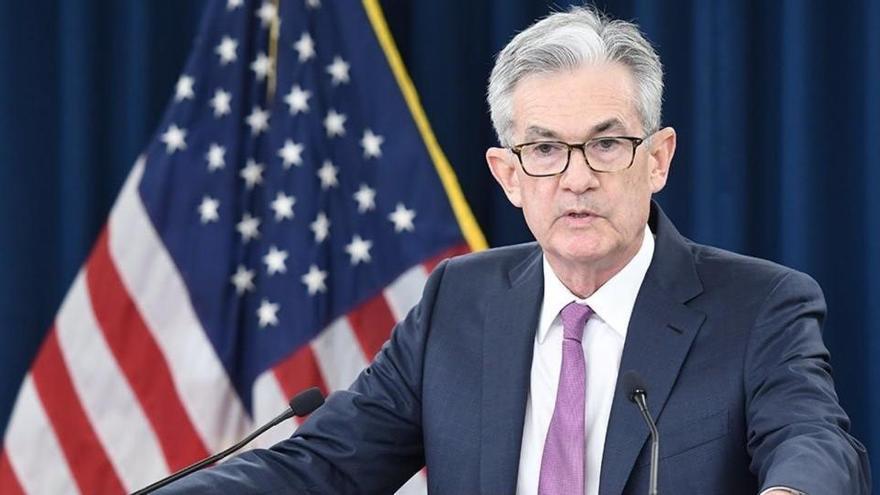 El presidente de la Reserva Federal de Estados Unidos, Jerome Powell.