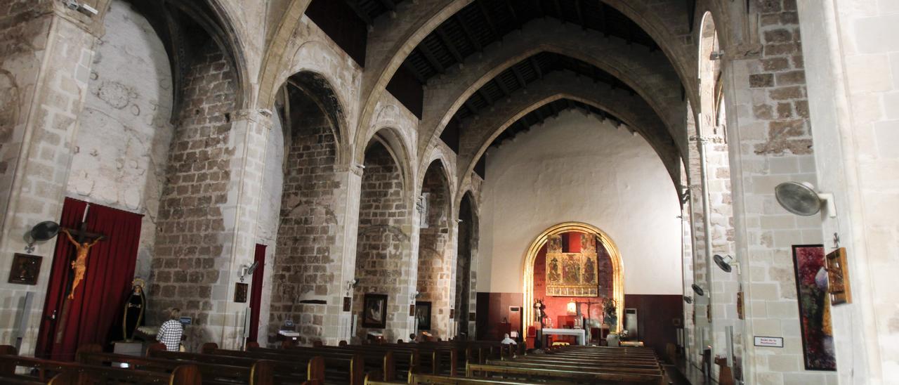 Imagen de archivo de la iglesia de Sant Francesc.