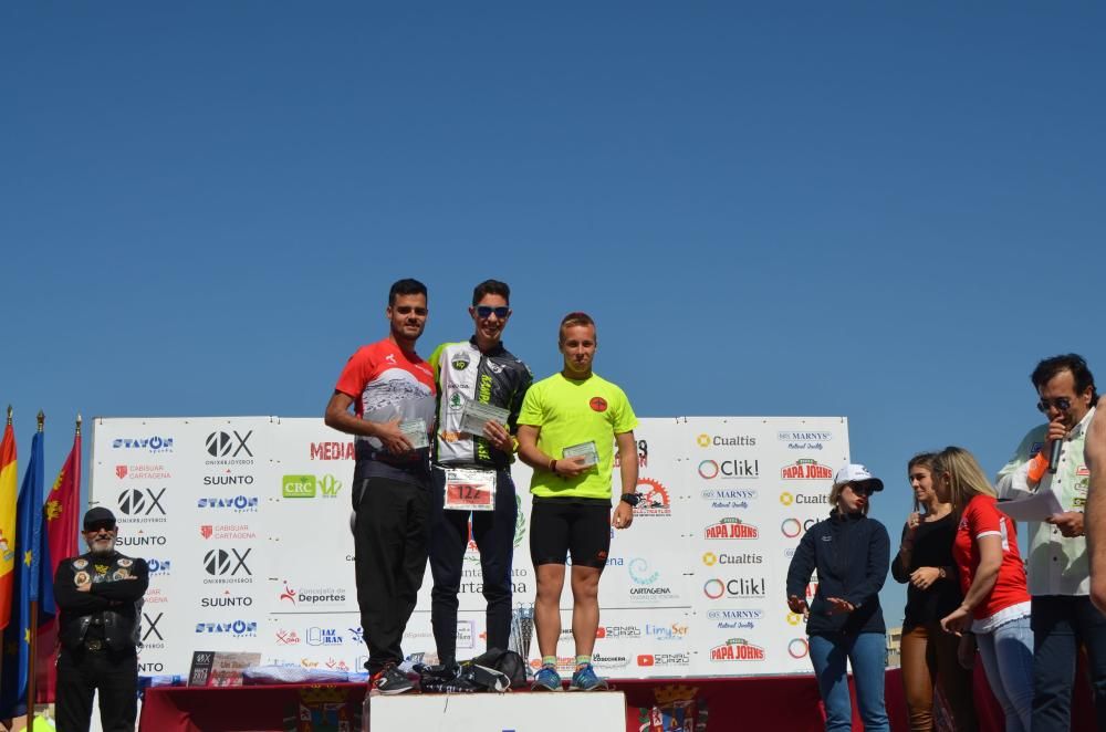 Ganadores de la Media Maratón de Cartagena