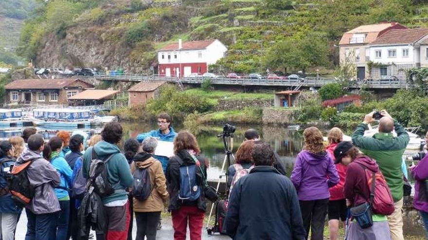 Participantes en una de las actividades del fin de semana. // FdV