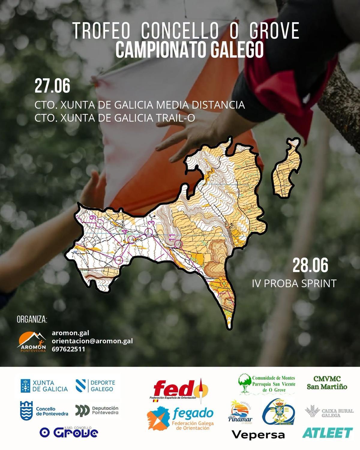 El cartel de la actividad.