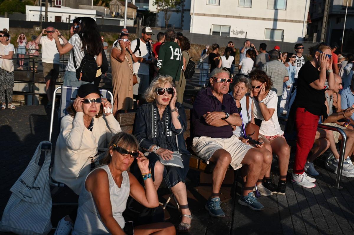 El eclipse desde Pontevedra y su área, en imágenes El eclipse desde Pontevedra y su área, en imágenes