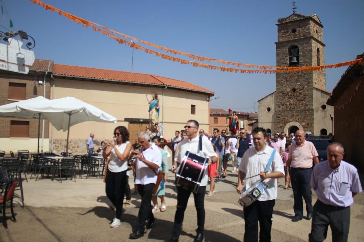 Fiestas en Santa María de la Vega.