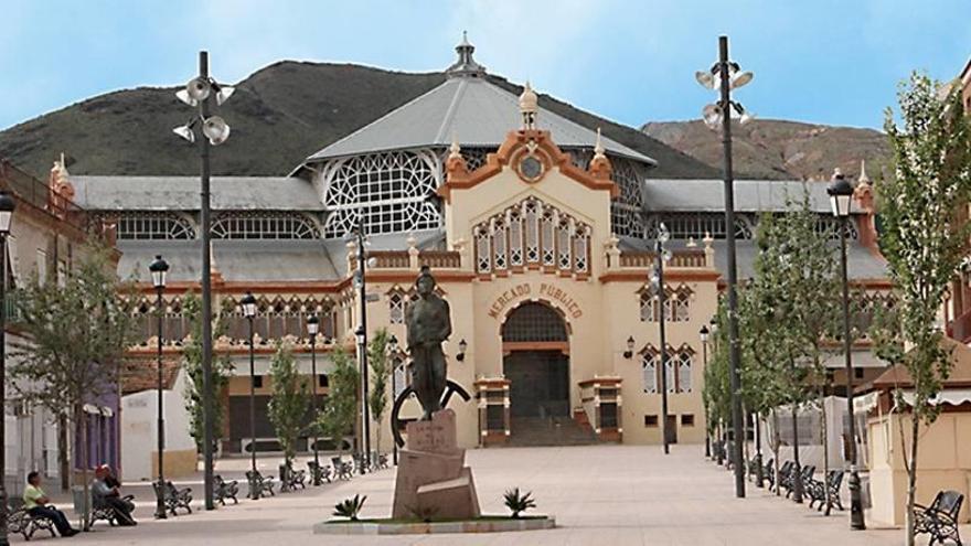 Fachada del Mercado Público de La Unión.