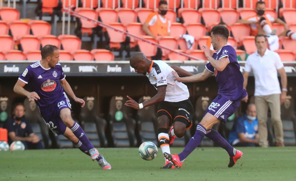 Las imágenes del Valencia CF - Valladolid