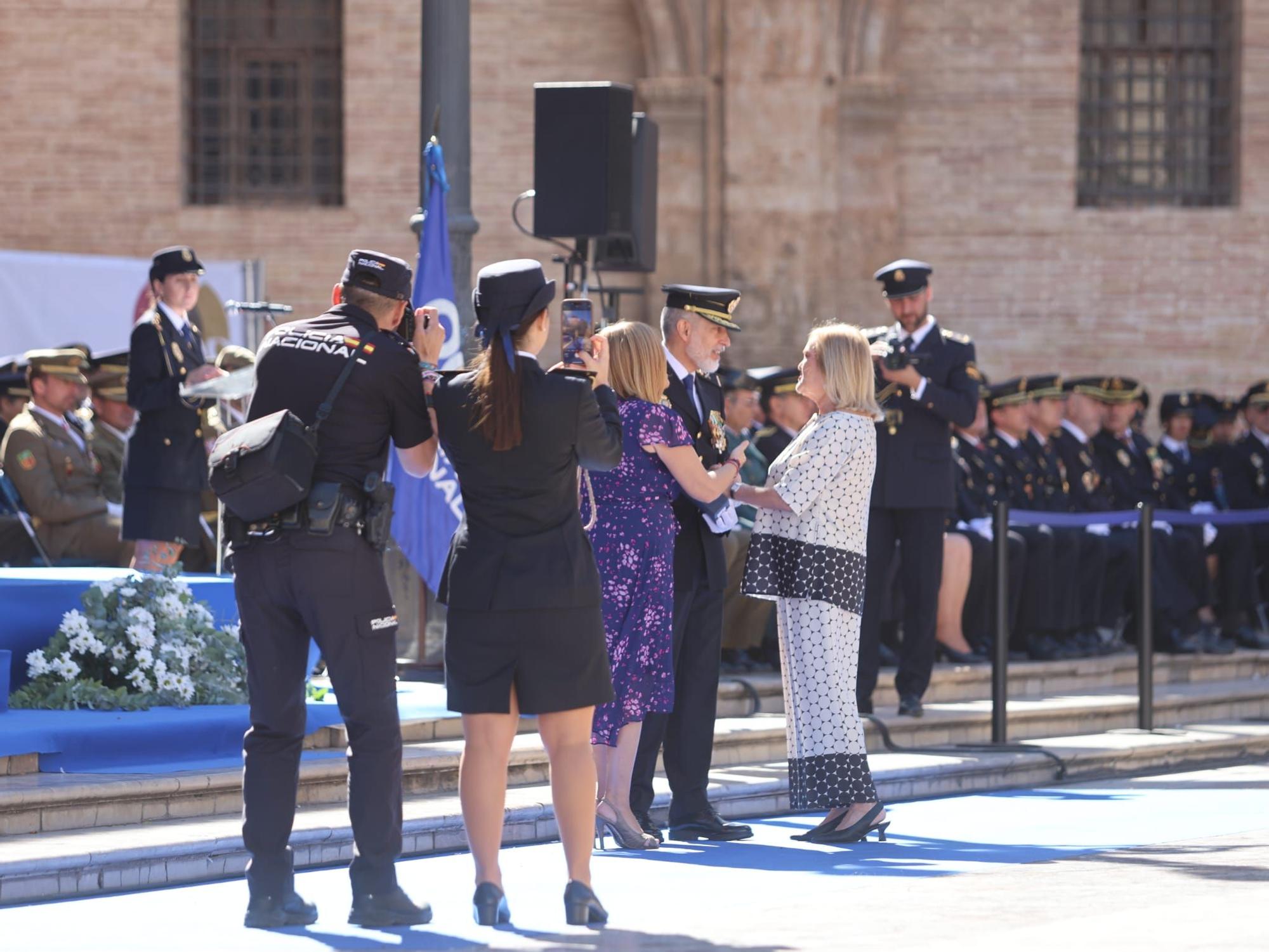 La Policía Nacional de Valencia celebra el Día de los Santos Ángeles Custodios