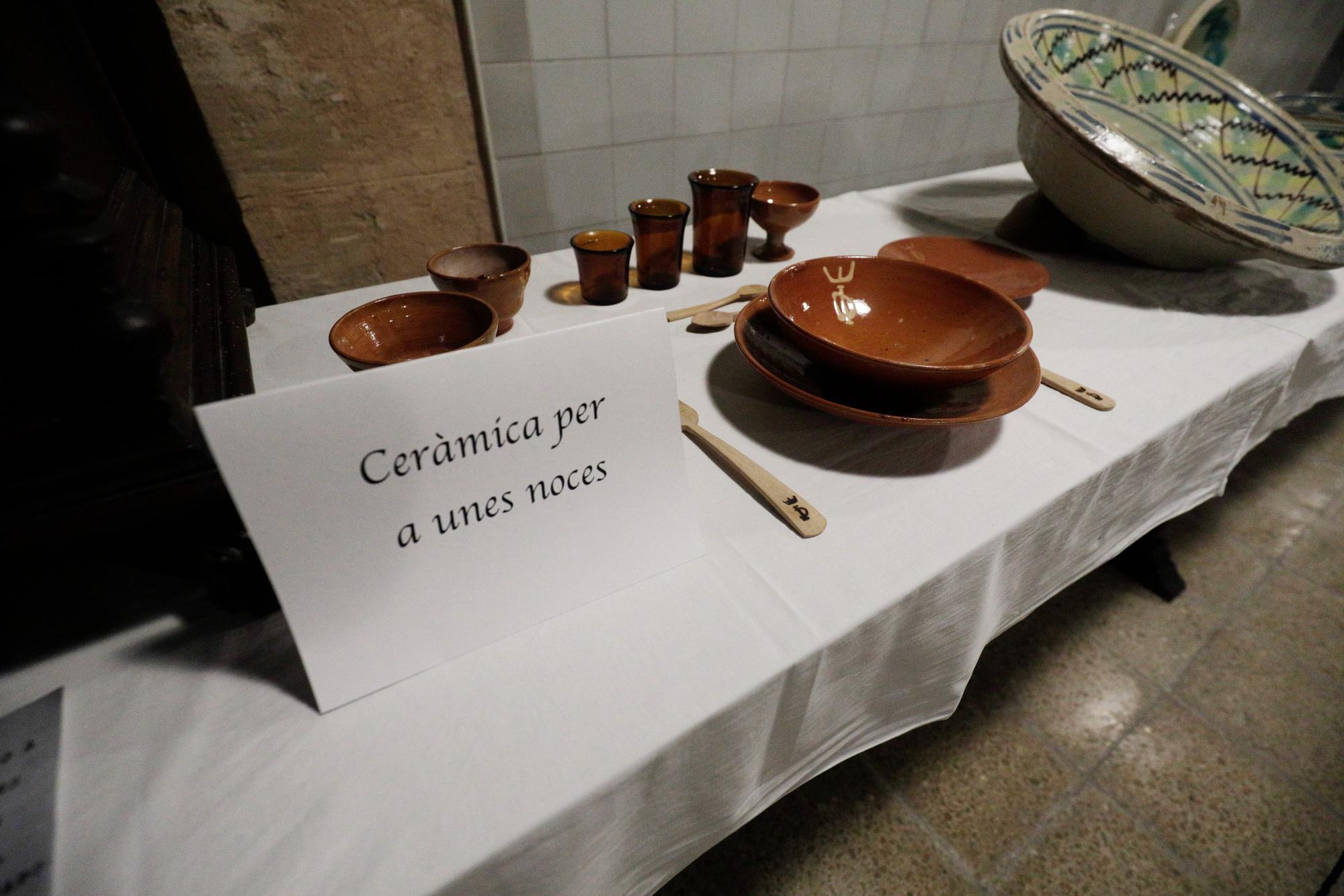 La exposición de objetos de cerámica ‘De la terra al cel’.