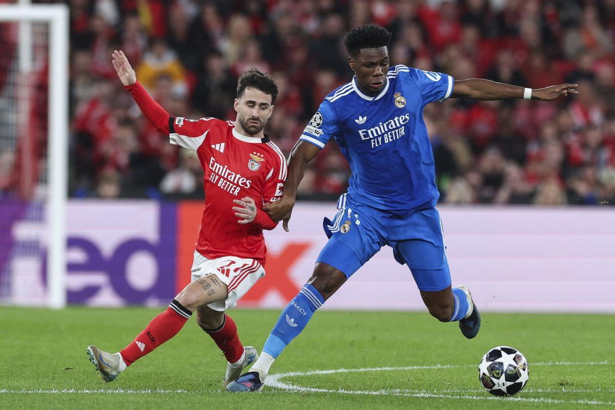 El Real Madrid - Benfica, disputado en el Estádio da Luz