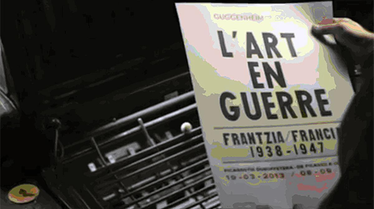 Espot de l’exposició ’Art en guerra. França, 1938 -1947: De Picasso a Dubuffet’