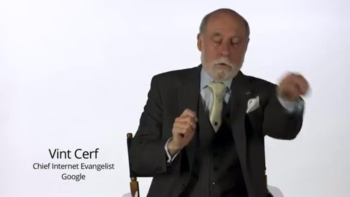 Vint Cerf explica el protocol IPv6 d’internet.