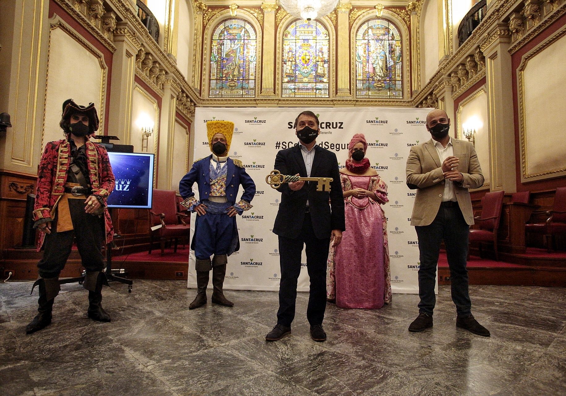 Presentación de los actos de la llegada de los Reyes Magos a Santa Cruz