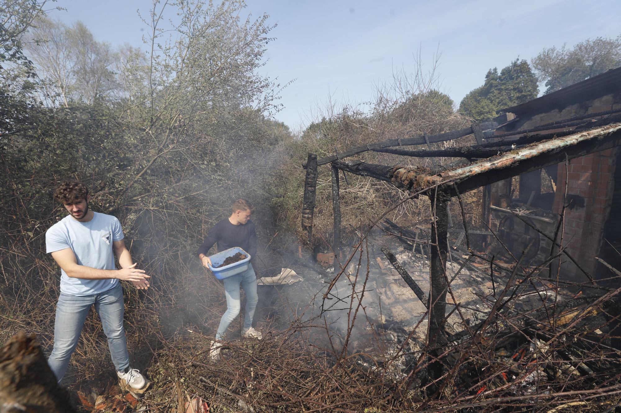 EN IMÁGENES: Gran oleada de incendios en Asturias